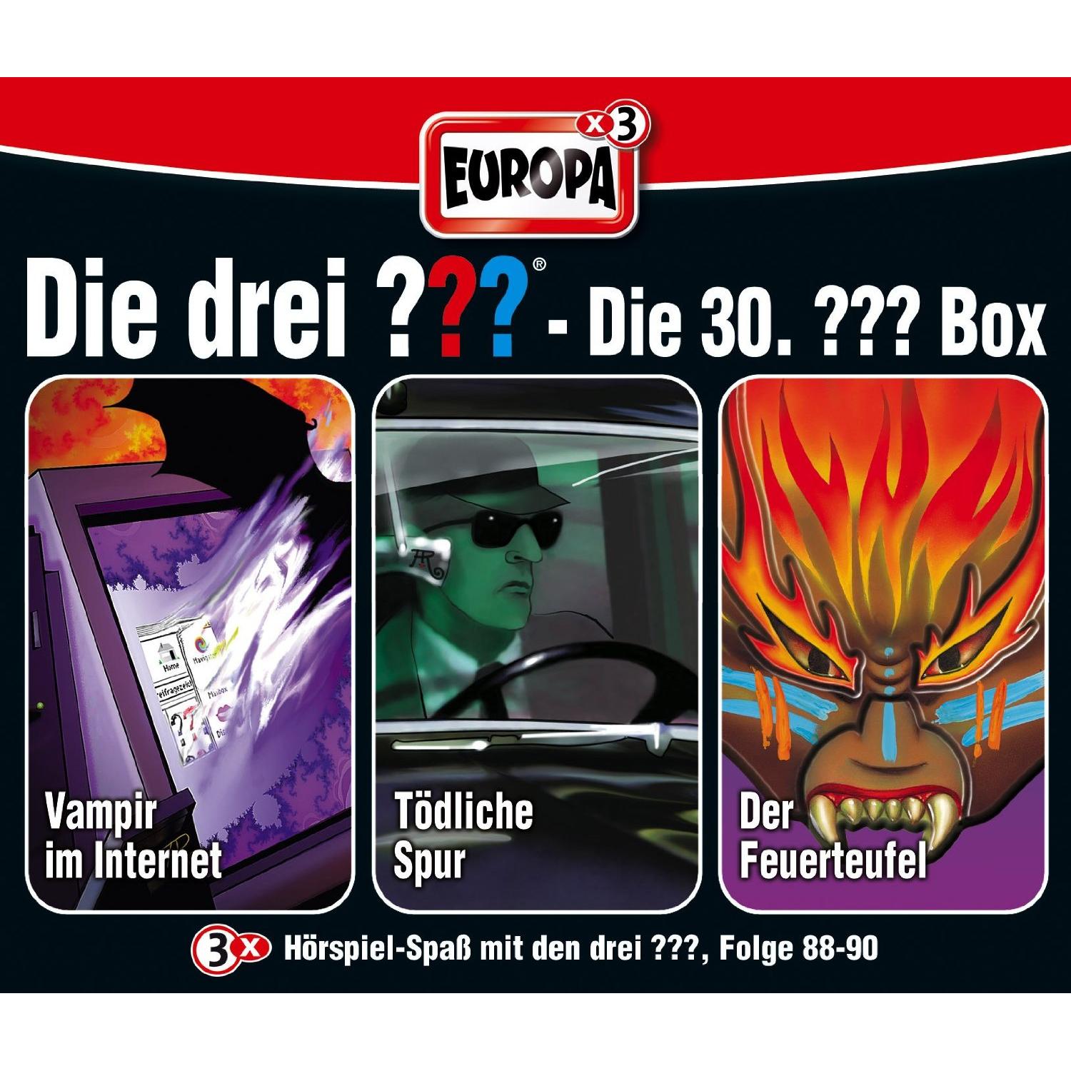 Die drei Box 30. Folgen 88 90 (drei Fragezeichen), Hörbücher