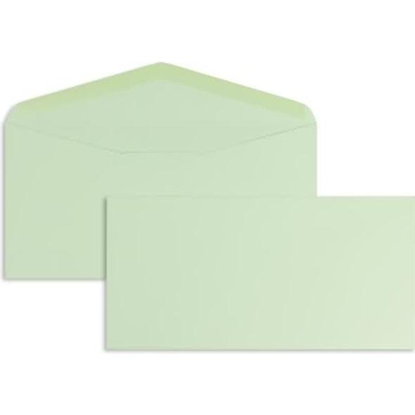 Blanke, Briefumschlag, Briefumschläge DINlang 120g/qm gummiert VE=100 Stück mint (110 x 220 mm, 100 x)