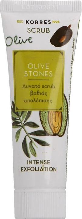 Actual product image Korres Olive Stones Scrub (Exfoliation, 18 ml)