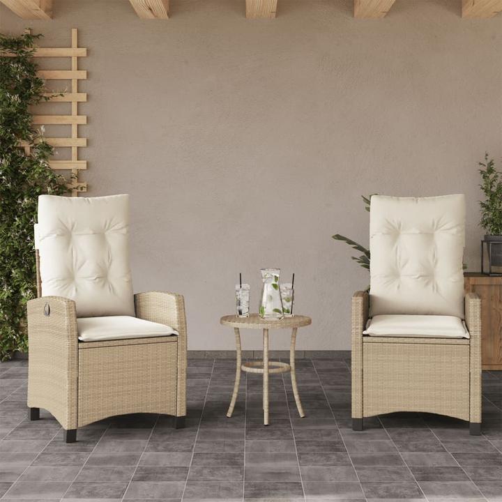 Produktbild vidaXL Gartensessel verstellbar