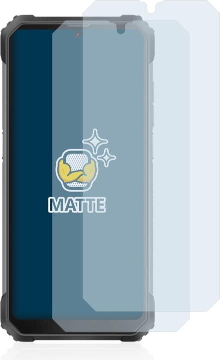 Actual product image BROTECT Anti-glare screen protector matt (2 Piece, Blackview BV8800)