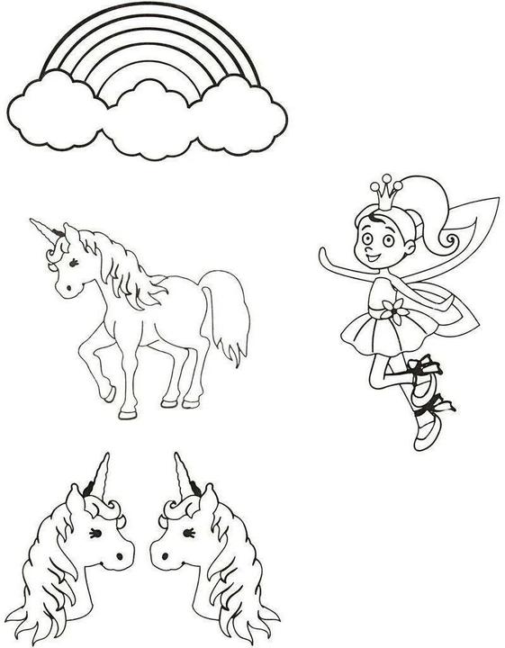 Actual product image Creativ Company Shrink foil unicorn