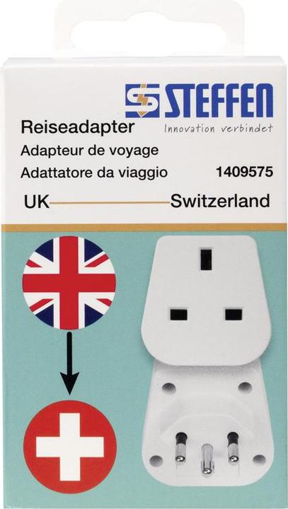 Actual product image Steffen Power adapter UK / CH