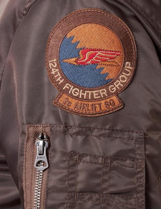 Produktbild Schott Nyc Bomberjack mit Abzeichen (S)