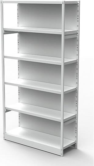 Actual product image kaiserkraft Office plug-in shelf, with back wall