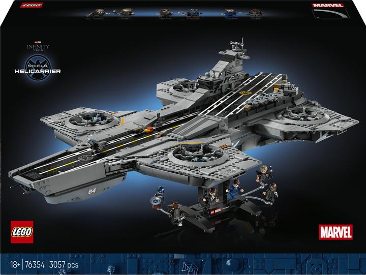 Produktbild LEGO Super Heroes S.H.I.E.L.D.-Helicarrier (76354, LEGO Marvel)