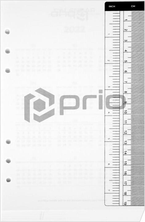 Produktbild prio 5in1 Mehrzweck-Notizbuchkalender