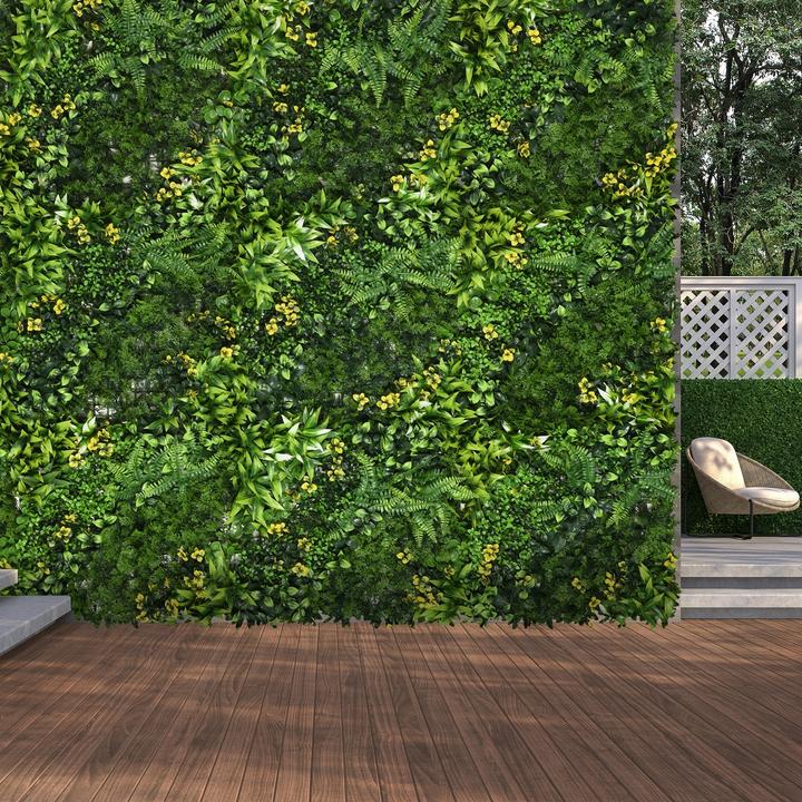 Actual product image Outsunny artificial plant wall (50 cm)