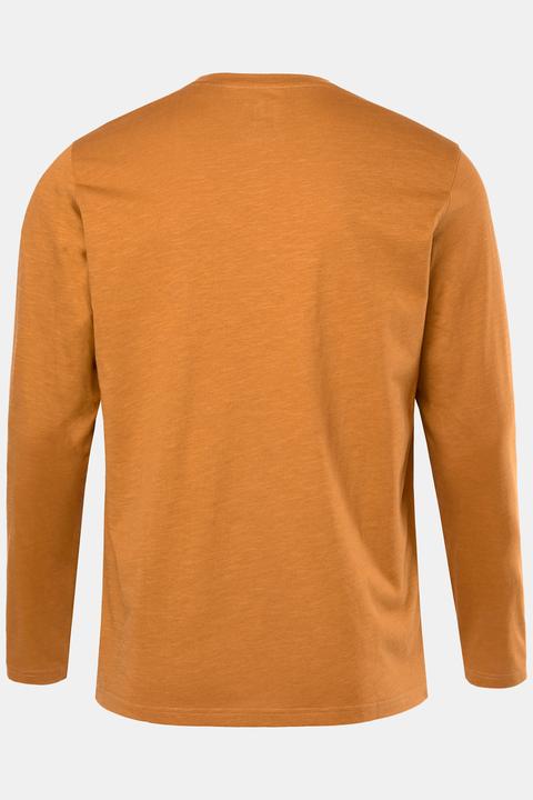 Produktbild JP1880 Langarmshirt, Brustprint, Rundhals (L)