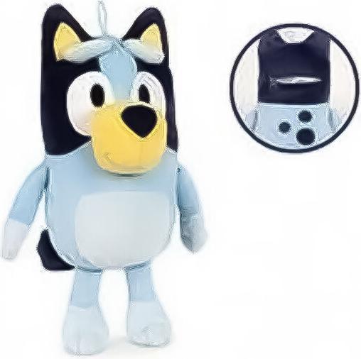 Produktbild Tinisu Bluey Kuscheltier mit Tasche - 35 cm PlÃ¼schtier weiches Stofftier (35 cm)
