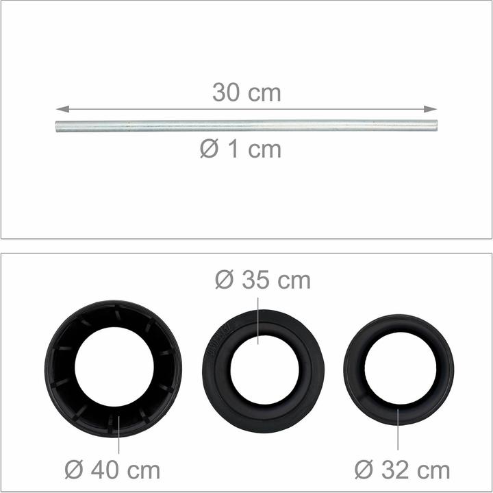 Actual product image Relaxdays Breadbasket