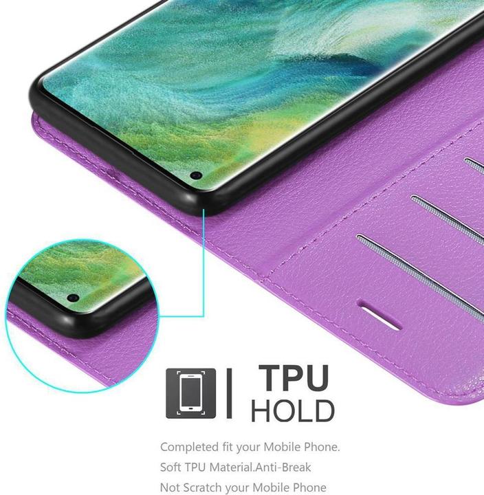 Produktbild Cadorabo Book mit Standfunktion Cover (Oppo Find X2 Pro)