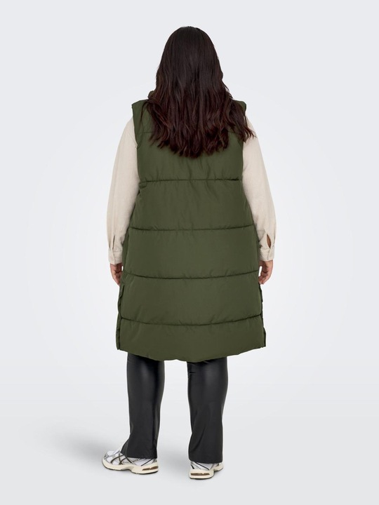 Actual product image Only Round neck Curve waistcoat Down waistcoat (42)