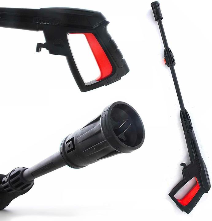 Produktbild Avilia Hochdruckreiniger mit Rädern, ideal für Auto, Motorrad, Fahrrad, 1200 W, 100 bar (Netzbetrieb)