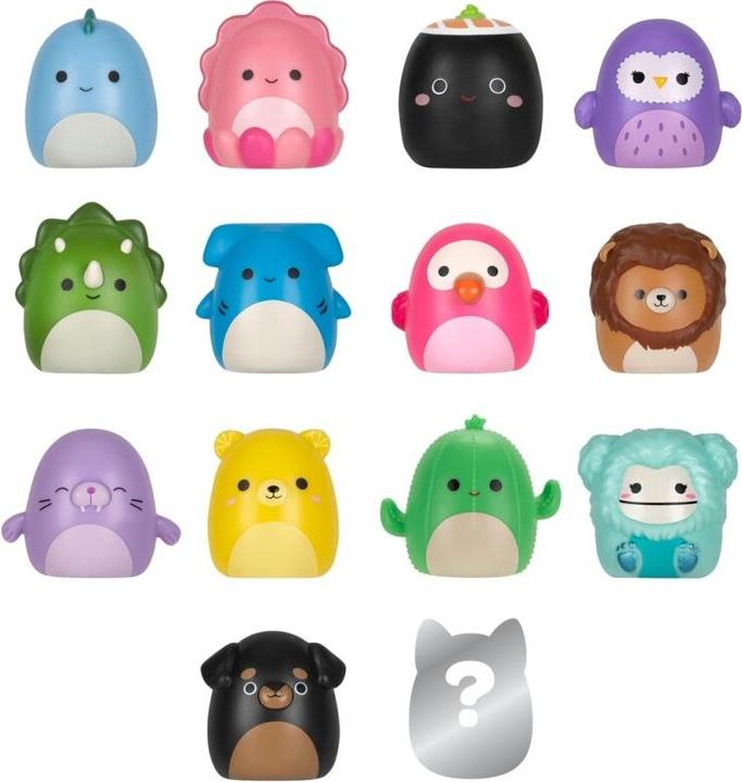 Produktbild Squishmallows Squish-a-longs 2,5 cm 14 Pack Style 2 S3