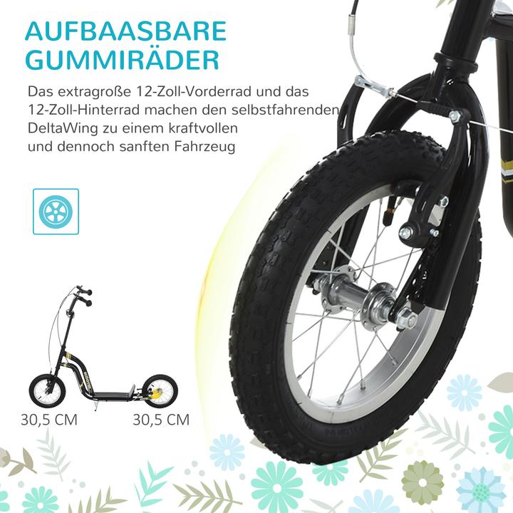 Produktbild Homcom Tretroller mit Handbremse
