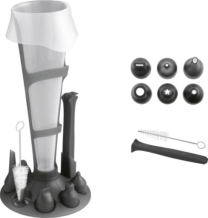 Image du produit Mastrad Poche à douille 12 pièces (Kit de poches à douille, 1000 ml)