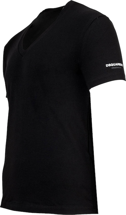 Produktbild Dsquared2 T-Shirt Casual Bequem sitzend TWIN PACK V-NECK T-SHIRT (L)