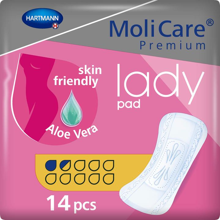Actual product image MoliCare Lady Pad 1.5 drops (14 x)