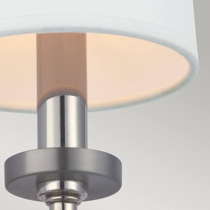 Image du produit Elstead Lighting Applique murale Felixstowe LED G9 chrome poli, abat-jour blanc parchemin blanc IP44 (300 lm, G9, IP44)