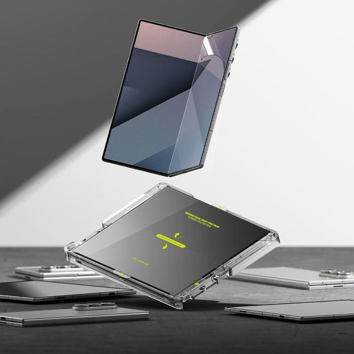 Produktbild Ringke - Dual Easy Pro Film (2 pack) - Samsung Galaxy Z Fold7 - Clear (2 Stk., Samsung Galaxy Z Fold7)