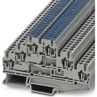 Phoenix Contact Durchgangsreihenklemme ST 2,5-L/L/N Grau 50 St., Elektronikkabel + Stecker, Grau