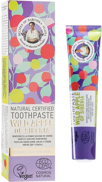 Produktbild Babushka Agafia Bania Agafii - Toothpaste toothpaste Wild Apple 85ml (85 ml)