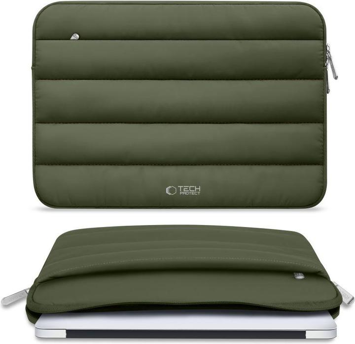 Immagine prodotto Tech-Protect Tech-Protett Fluffy Laptoptasche 13-14 - Grün (14")