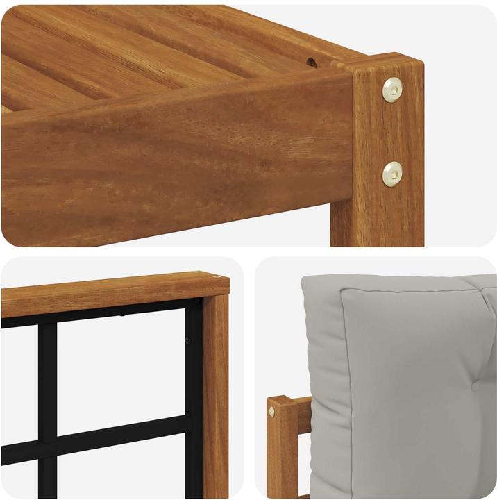 Produktbild vidaXL Gartenmöbel Set