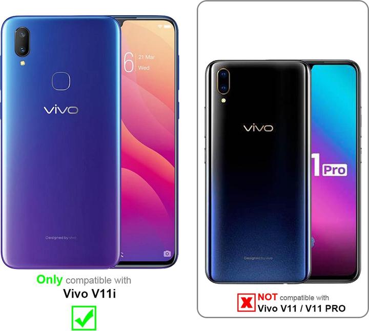 Produktbild Cadorabo Book Invisible Magnet Cover (Vivo V11i)