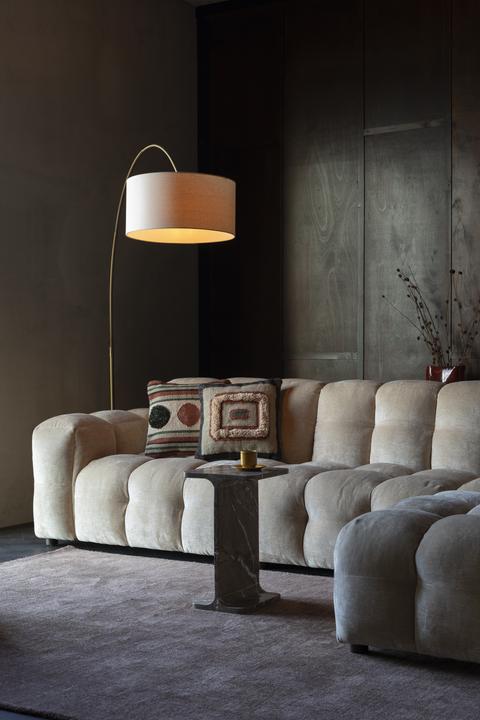 Produktbild Dutchbone Sofa Hackman 4,5-Seater Velours Beige