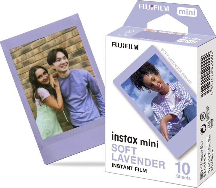 Immagine prodotto Fujifilm Instax Mini Soft Lavender (Instassi Mini 90 NEO Classic, Instassare Mini, Instassare mini 9)