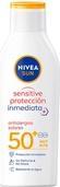 Actual product image NIVEA Sun Sensitive Spf50 Milk (200 ml) (Suntan lotion, SPF 50, 200 ml)