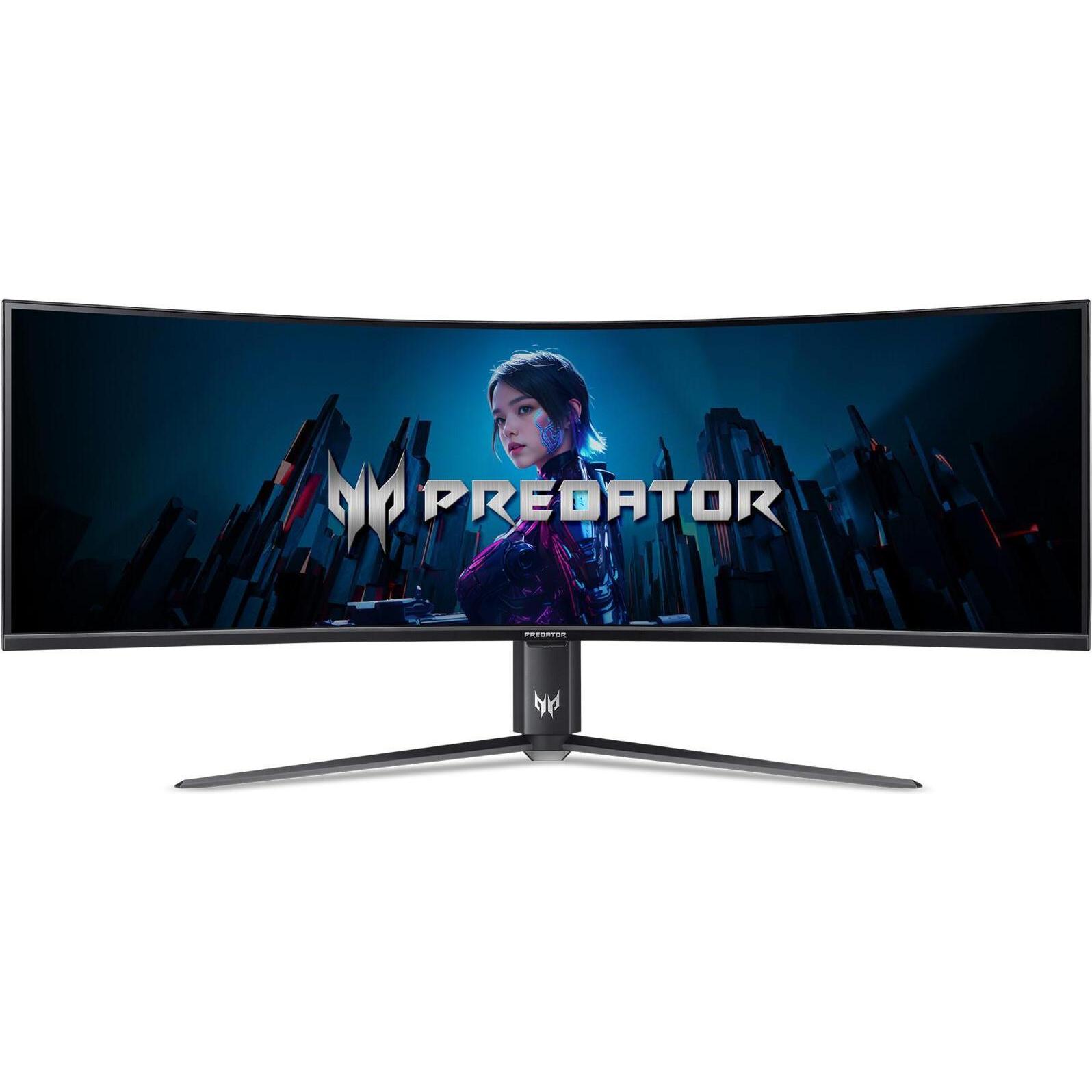 Acer Predator Z57bmiiphuzx (7680 x 2160 Pixel, 57"), Monitor, Schwarz
