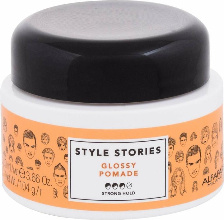 Actual product image Alfaparf Style Stories Glossy Pomade (Hair wax, 100 ml)