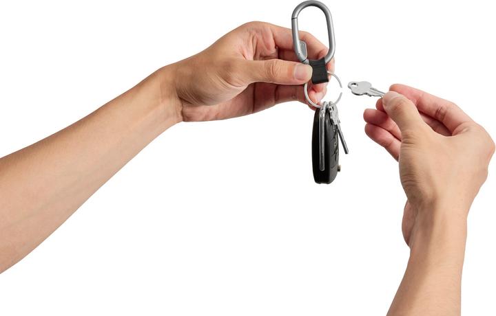 Image du produit Orbitkey Clip Mini -avainlenkki, hopea