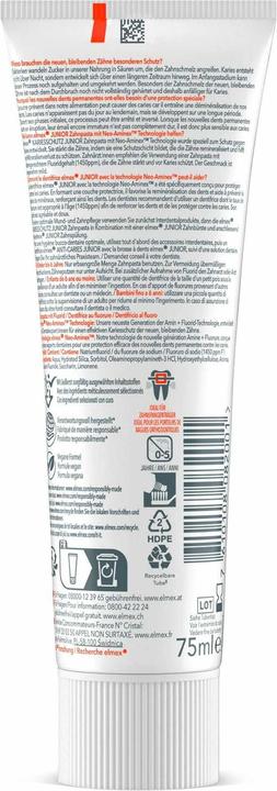 Actual product image Elmex Junior 6-12 years (75 ml)