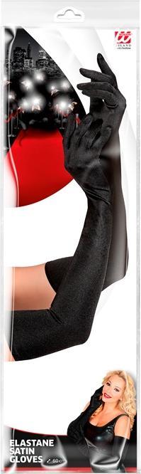 Produktbild Widmann Schwarze Charleston Satinhandschuhe (One Size)