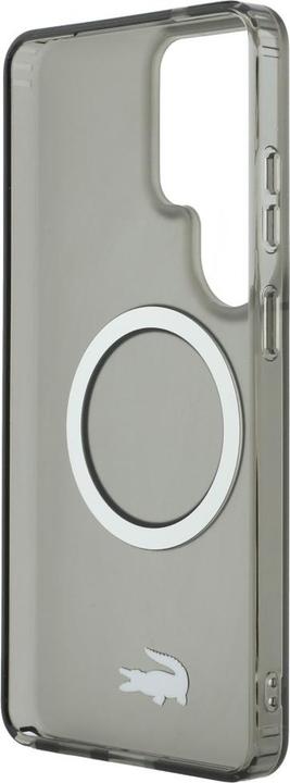 Actual product image Lacoste Case Shockproof Frosted Gold Logo MagSafe for Samsung Galaxy S26 Ultra black (Samsung Galaxy S26 Ultra)