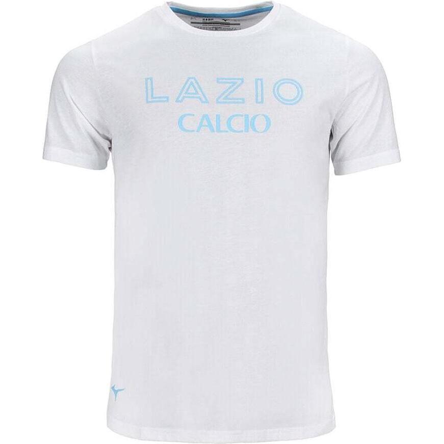 Mizuno, Herren, Sportshirt, t-hirt zum 50. geburttag lazio rome (S), Weiss, S