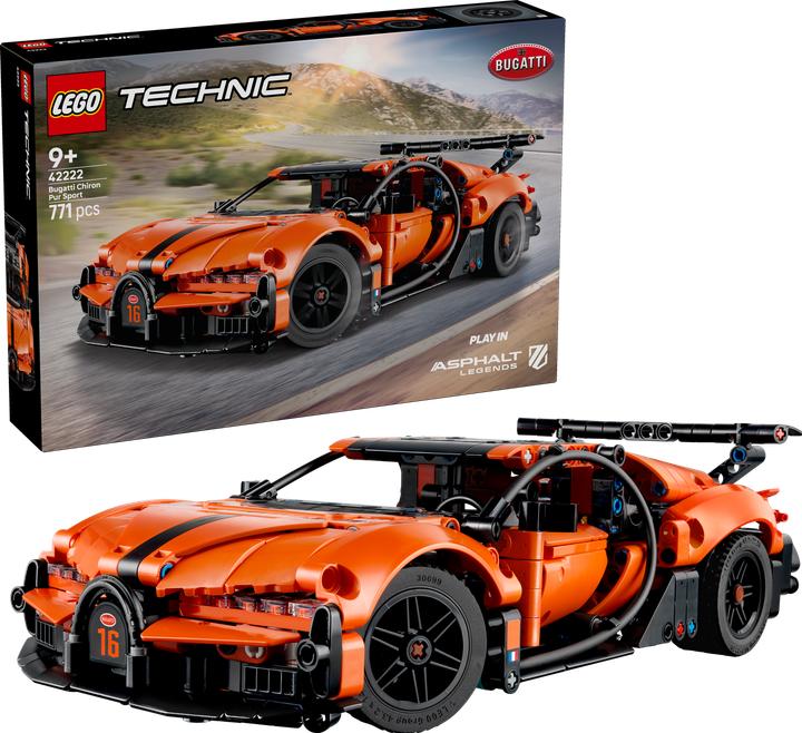 Image du produit LEGO Bugatti Chiron Pur Sport Hypercar (42222, LEGO Technic)