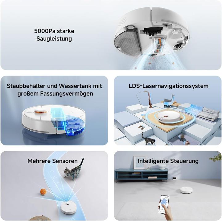 Actual product image Xiaomi S40C (5000 Pa, Wiping cloth)