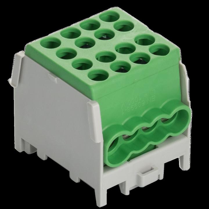 Actual product image Pollmann Main line branch terminal HLAK 25-1/6 M2 green