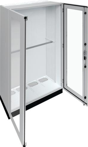 Actual product image Hager HAG FR24U1 Cabinet, universal, IP55, SK II, 1850x1050x400 + 100 mm plinth