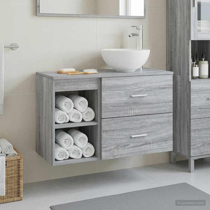 Produktbild vidaXL Badezimmermöbel-Set