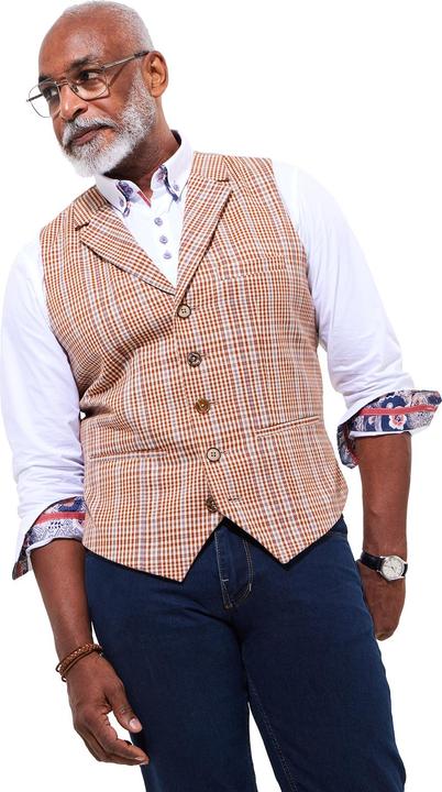 Actual product image Joe Browns Summer Check Waistcoat (52)