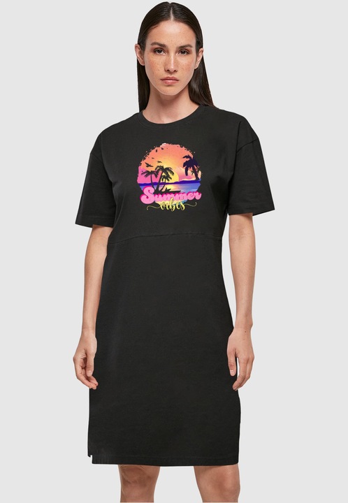 Immagine prodotto Merchcode Donna Summer Vibes Sunset - Vestito con spacco oversize - 118975 (4XL)