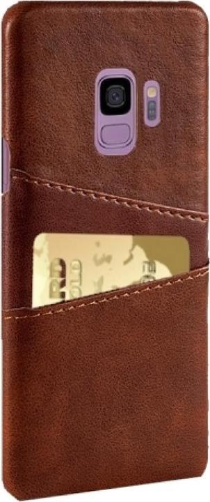 Actual product image Screenguard Samsung Galaxy S9+ CardCaddy Leather Backcase with Card Pockets (Samsung Galaxy S9+)