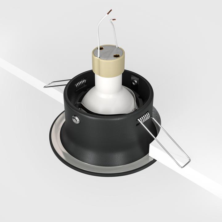 Produktbild Maytoni Yin Downlight, Einbauleuchte GU10 Schwarz Ø98mm (GU10)