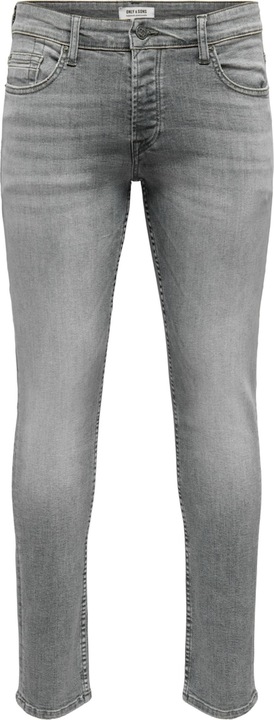 Only & Sons ONSLOOM SLIM GREY NOOS Slim Fit Jeans